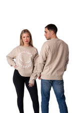 Cremefarbenes Sweatshirt