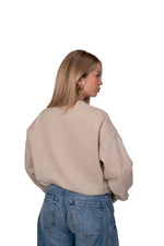 Cremefarbenes Sweatshirt