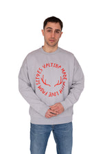 Graues Sweatshirt